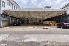 华南沿海膜结构适配：墨顿贸易电动推拉棚抗风防腐实践