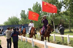 全国首场骑射场地越野赛落地亳州，杨杰破纪录包揽四冠