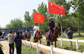 全国首场骑射场地越野赛落地亳州，杨杰破纪录包揽四冠
